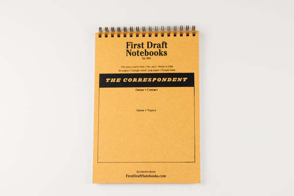 The Correspondent Notebook • Pack of 5