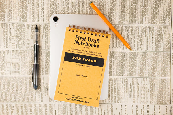 The Scoop Notebook • Pack of 10